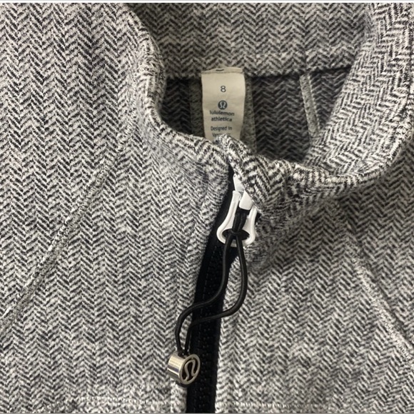 Lululemon Herringbone Define Zip Jacket - Forme Jacket II Heathered Gingham Full - Picture 6 of 14